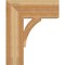 Ekena Millwork Thorton Block Rough Sawn Bracket, Western Red Cedar, 6"W x 18"D x 22"H BKT06X18X22THR05RWR - alternate 4